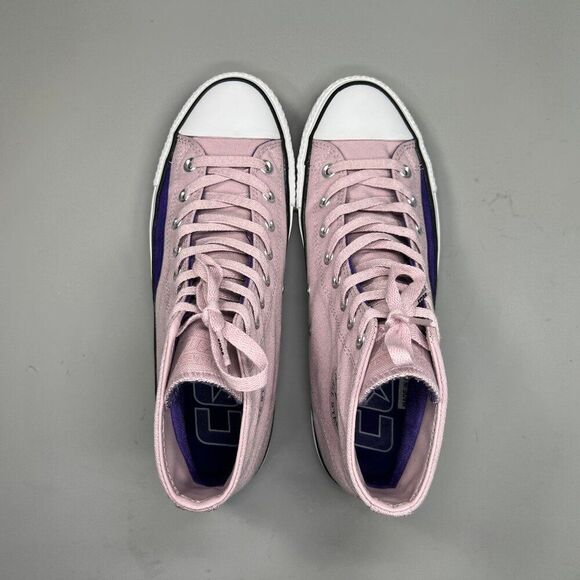 Converse CONS Pro Sneakers Women's 11 Plum Chalk & Court Purple High Top Shoes - Picture 9 of 12